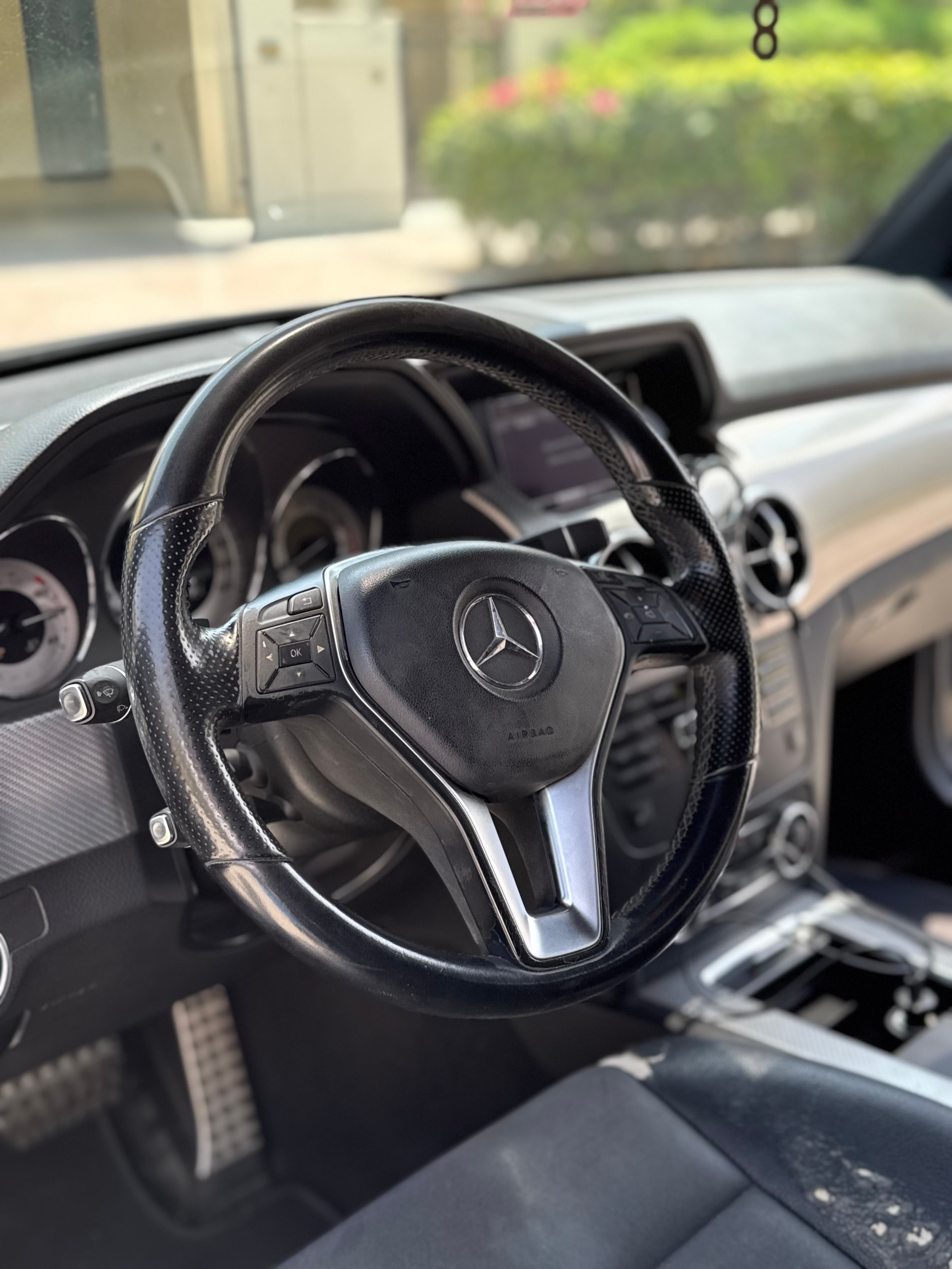 zwart Mercedes Benz GLK 350 4matic 2014
